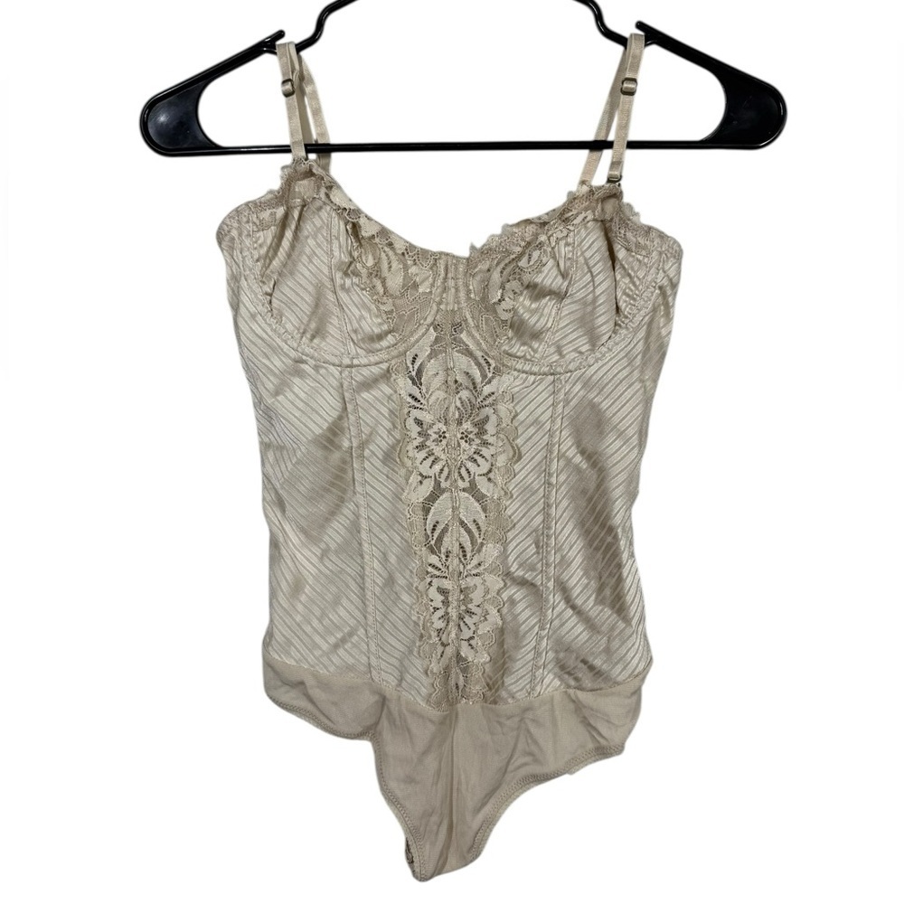 Free People Intimately Tongue Tied Bodysuit Size Small
